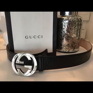 Gucci GG logo belt